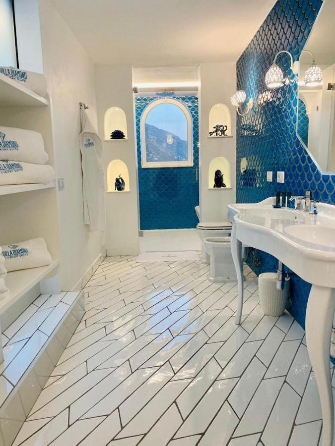 Villa Diamond Luxury Suite Positano Exterior photo